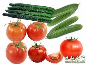 黄瓜吃瓜吃西红柿,夏日清新美食之旅